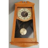 Seiko Wood Cased Wall Clock