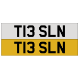 T13 SLN, on DVLA retention ready to transfer.