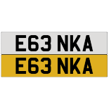 E63 NKA, on DVLA retention ready to transfer.