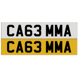 CA63 MMA, on DVLA retention ready to transfer.