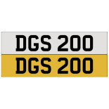 On DVLA retention DGS 200 ready to transfer