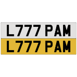 On DVLA retention L777 PAM ready to transfer