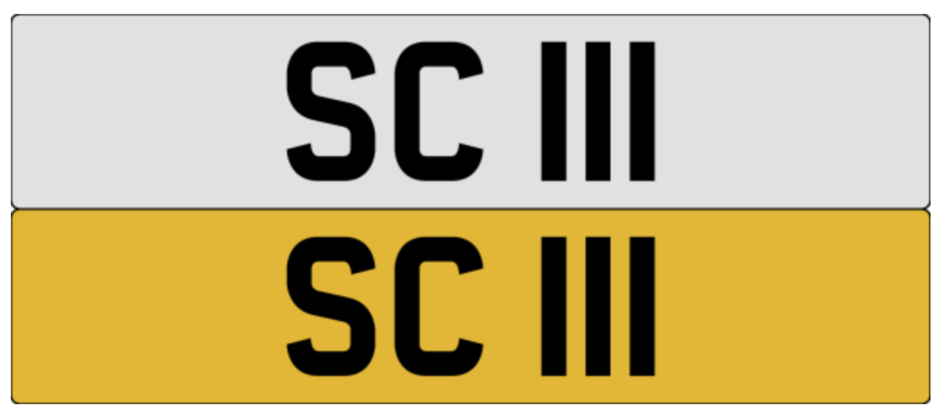 On DVLA retention SC 111 ready to transfer