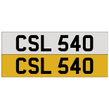 On DVLA retention, ready to transfer CSL 540