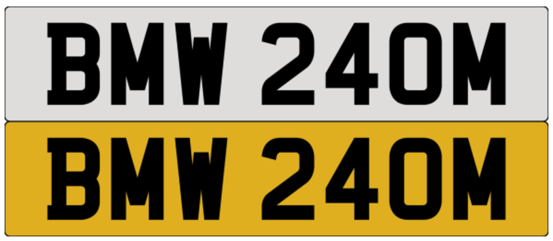 BMW 240M, on DVLA retention ready to transfer.