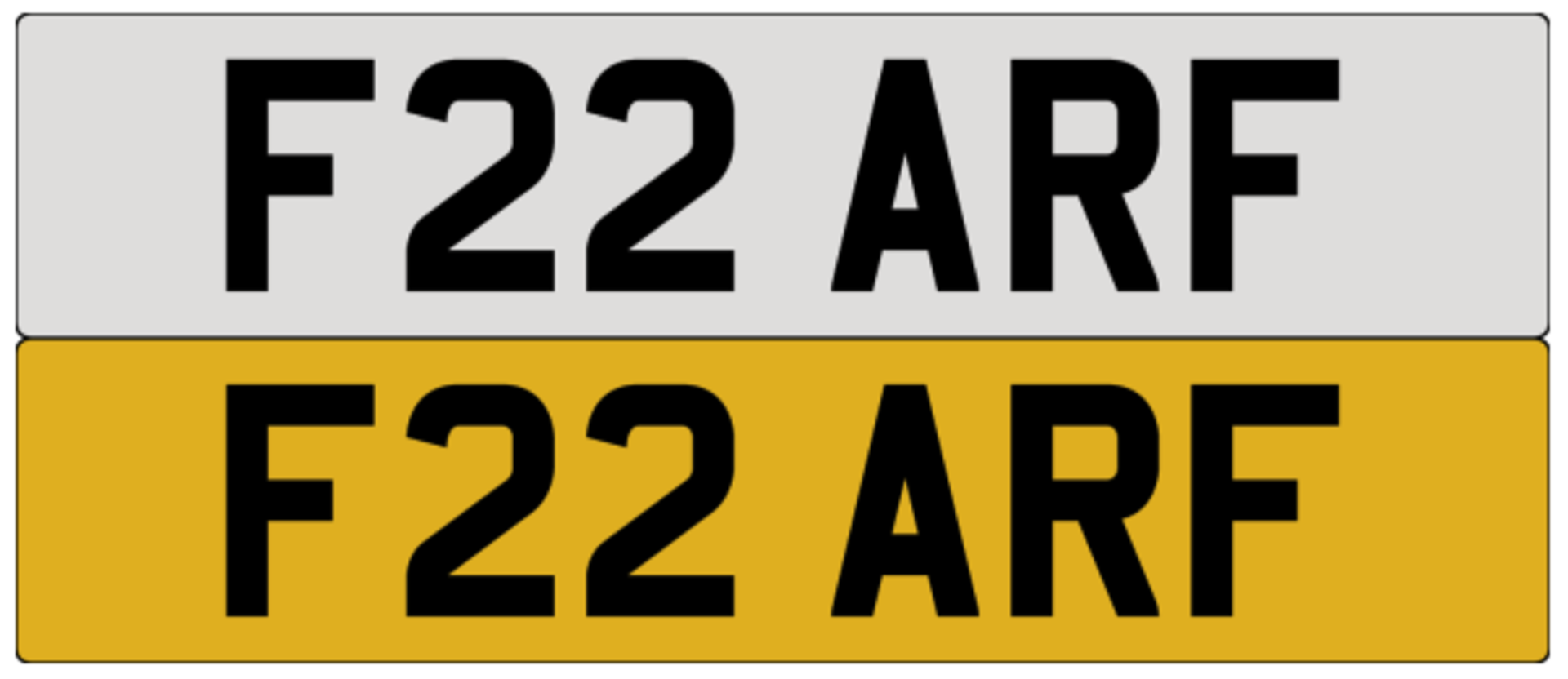 F22 ARF, on DVLA retention ready to transfer.