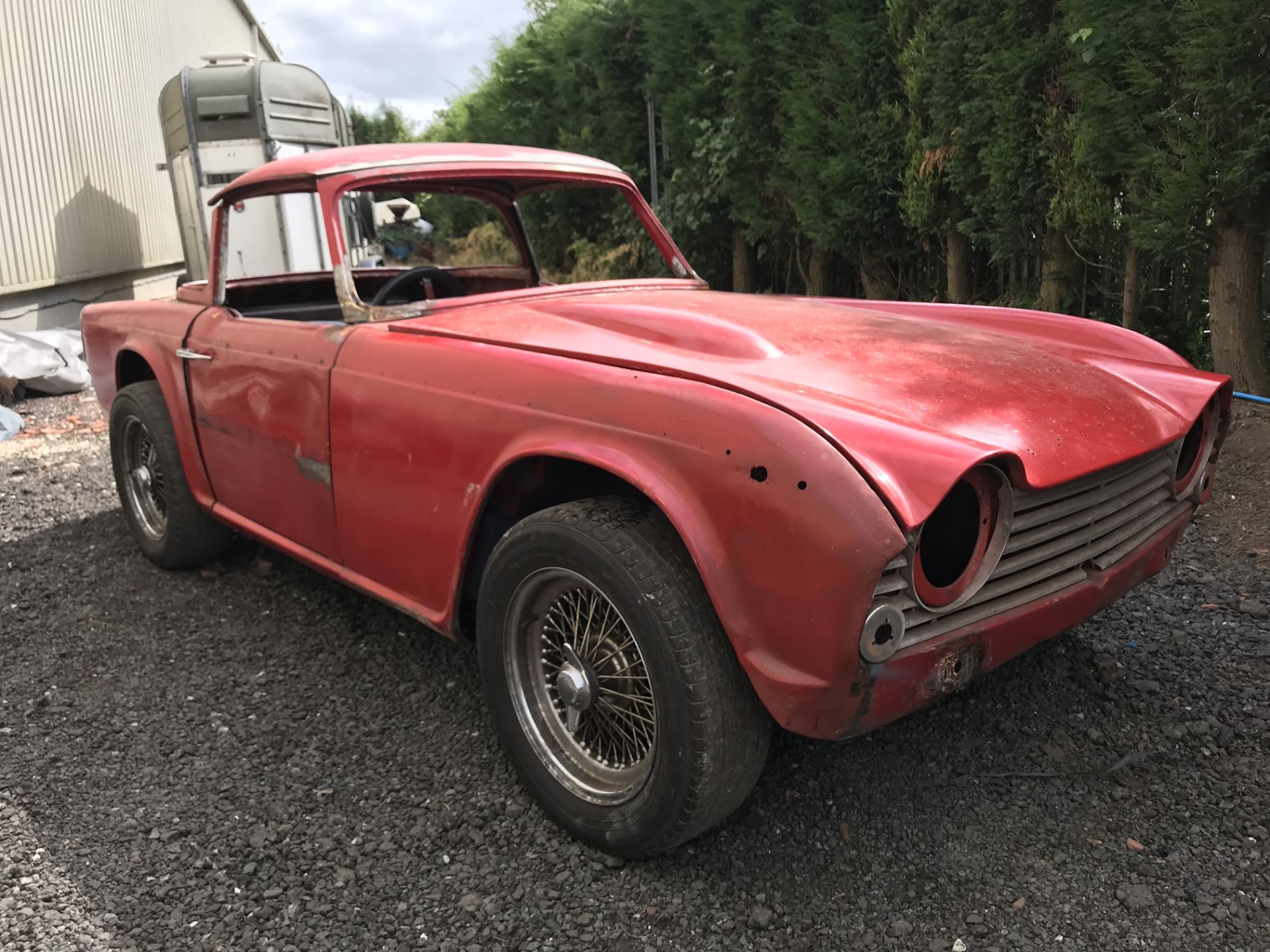Triumph TR4 with Optional Hardtop