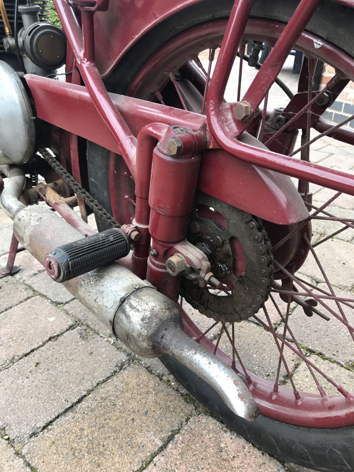 1952 James Captain Deluxe Villiers 197cc Mk.6E Engine Motorbike - Image 12 of 38