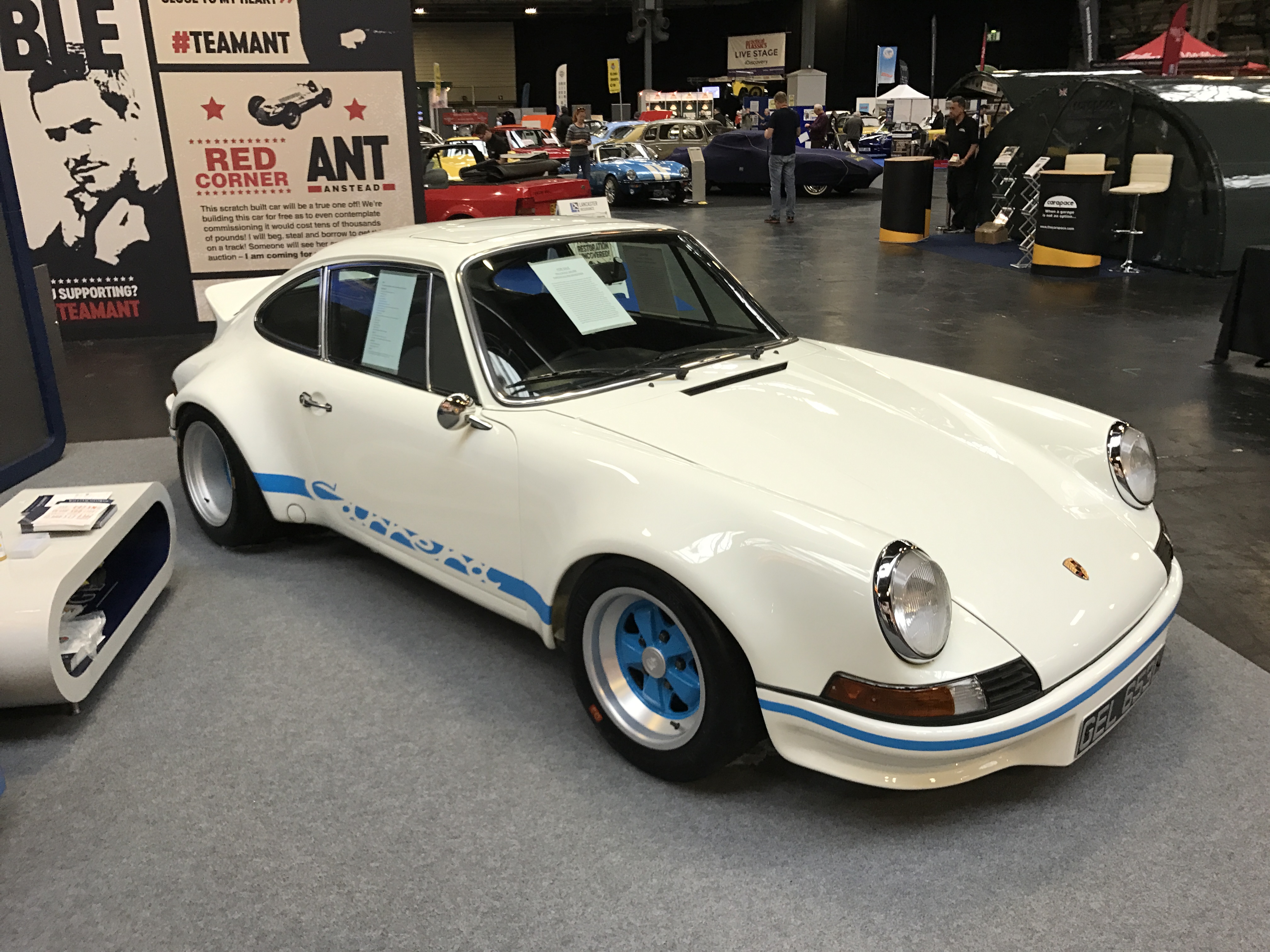 RSR Recreation -Porsche 911 Carrera 2.7, Pro 9 Build based on a 1986 Porsche 911 - Wide Body.