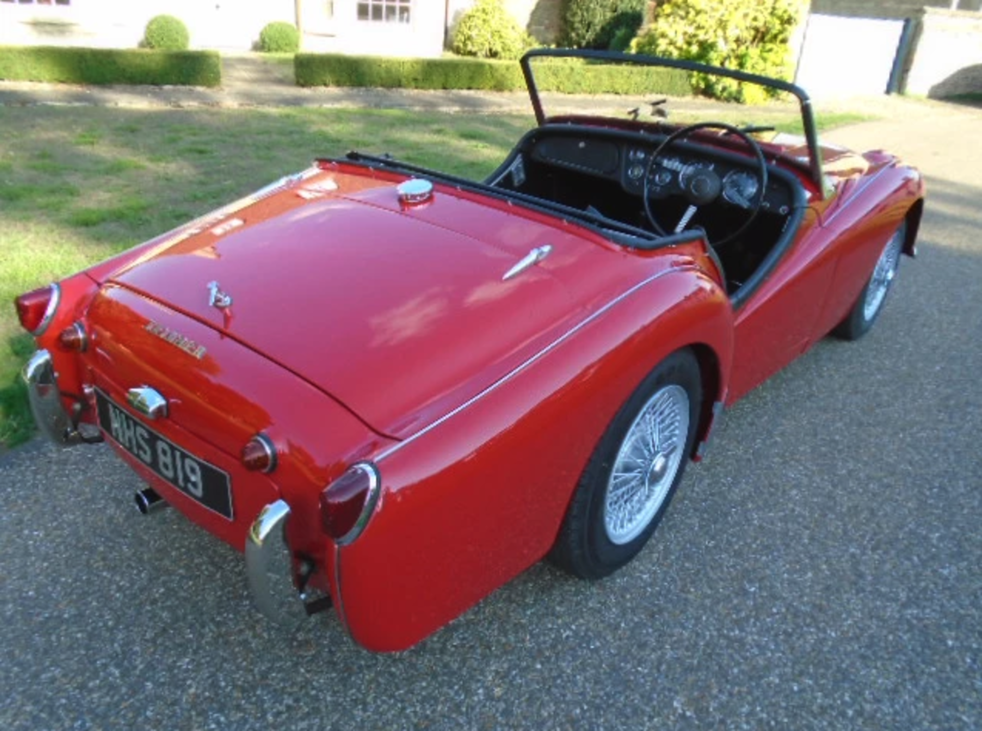 1958 Triumph TR3A, Stunning roadster. - Image 8 of 9