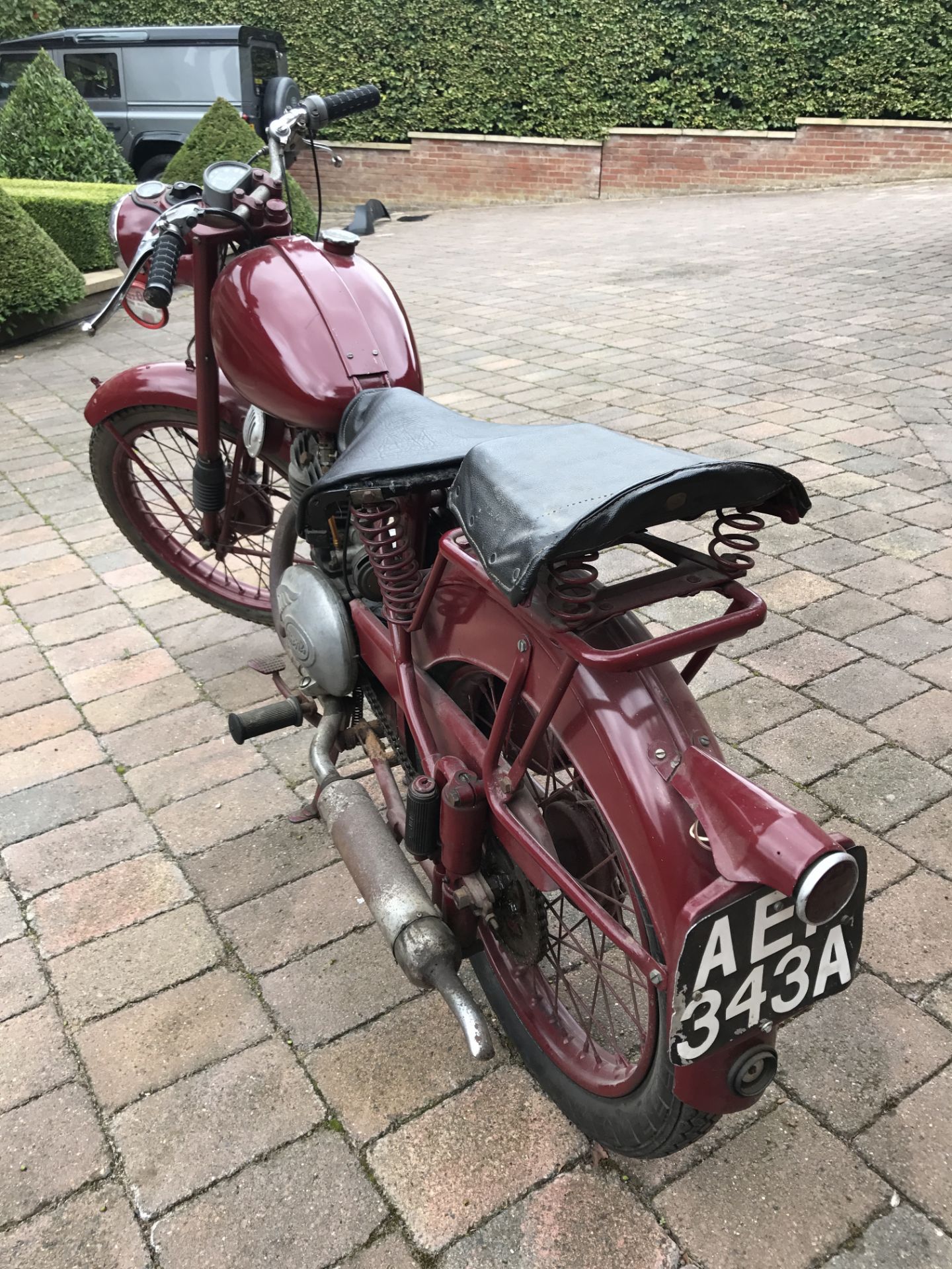 1952 James Captain Deluxe Villiers 197cc Mk.6E Engine Motorbike - Image 7 of 38