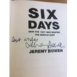 SIGNED COPY Six Days: How the 1967 War Shaped the Middle East by Jeremy Bowen