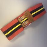 British Army Stable Belt - Royal Artillery