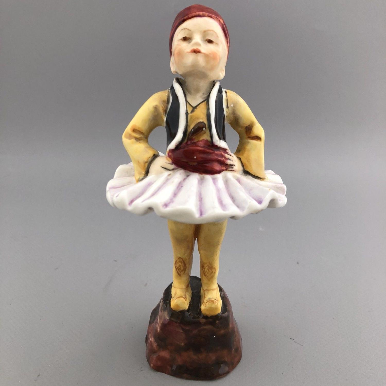 Royal Worcester Porcelain Children of the Nations Figurine GREECE 3069