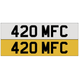 420 MFC on DVLA retention, ready to transfer.