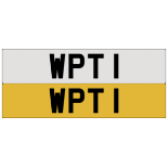 WPT 1 on DVLA retention, ready to transfer.