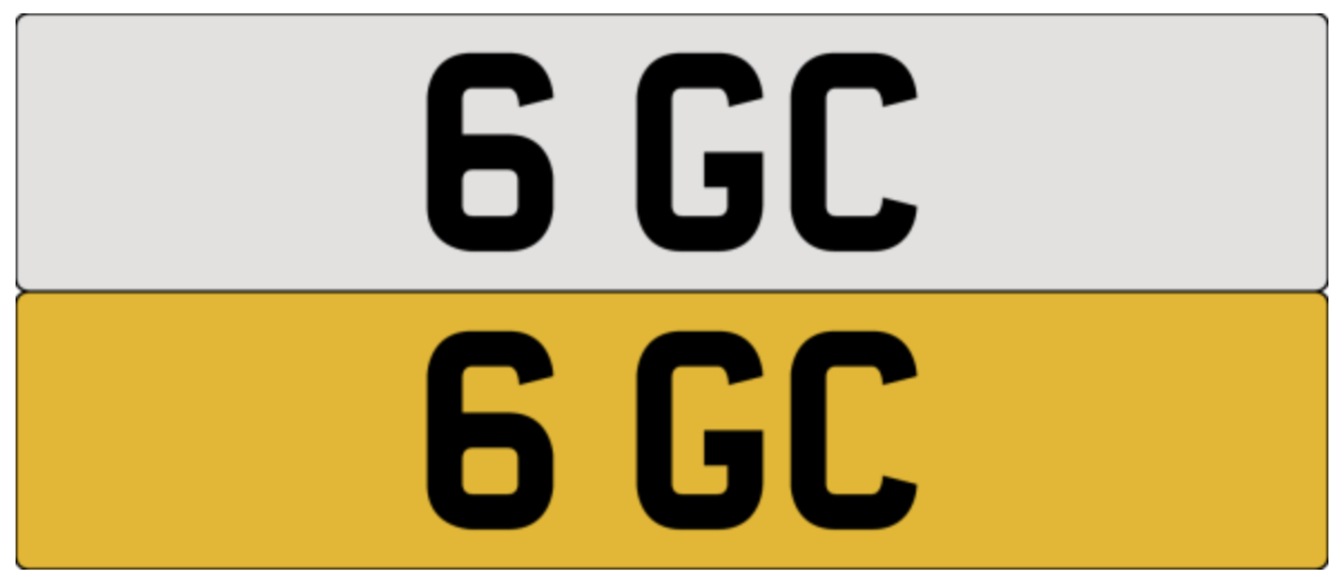 6 GC on DVLA retention, ready to transfer.