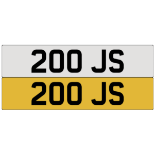 200 JS on DVLA retention, ready to transfer.