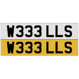 W333 LLS on DVLA retention, ready to transfer.