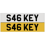 S46 KEY on DVLA retention, ready to transfer.