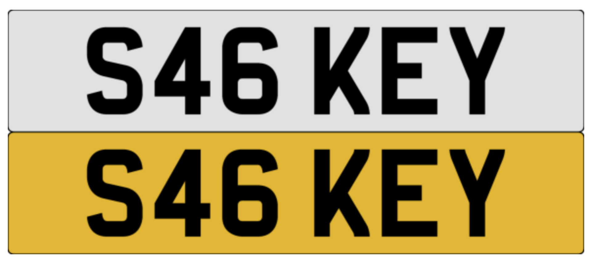 S46 KEY on DVLA retention, ready to transfer.