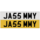 JA55 MMY on DVLA retention, ready to transfer.