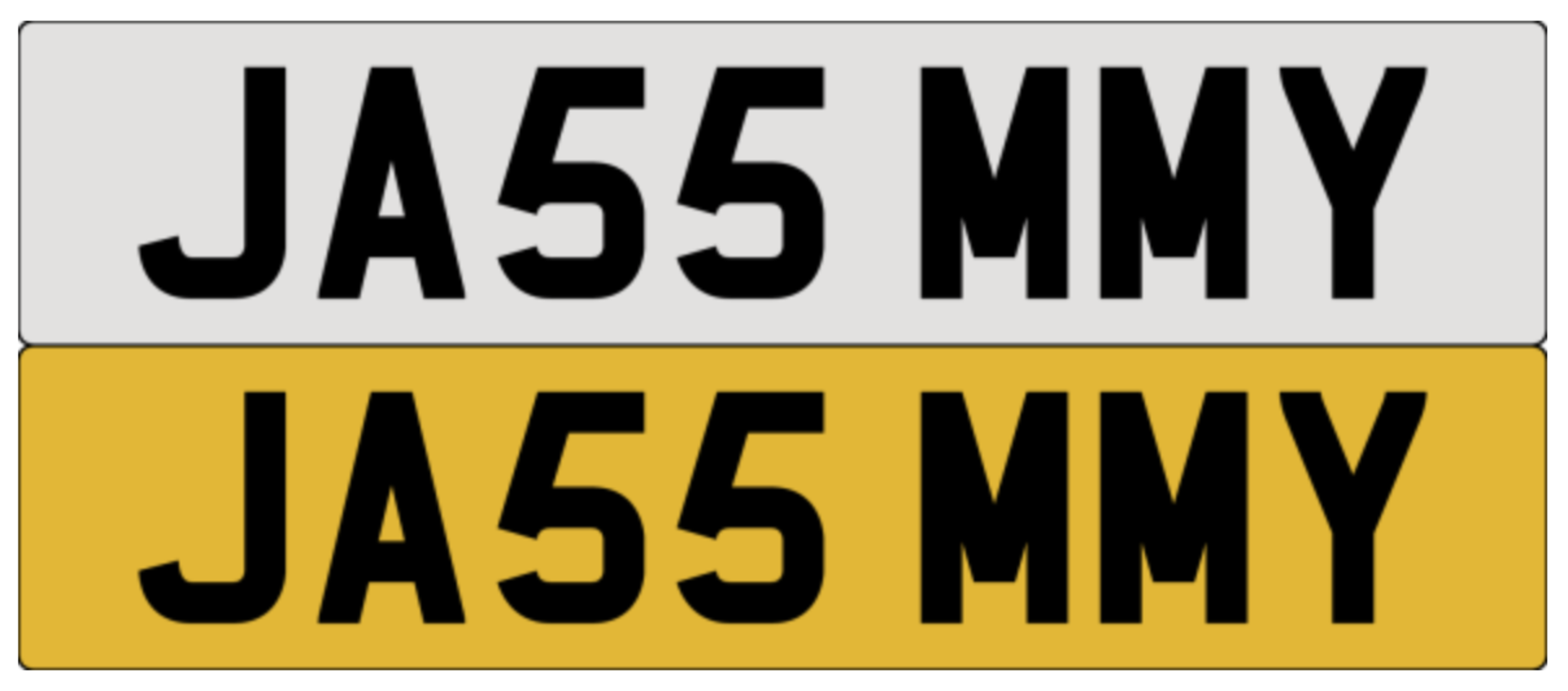 JA55 MMY on DVLA retention, ready to transfer.