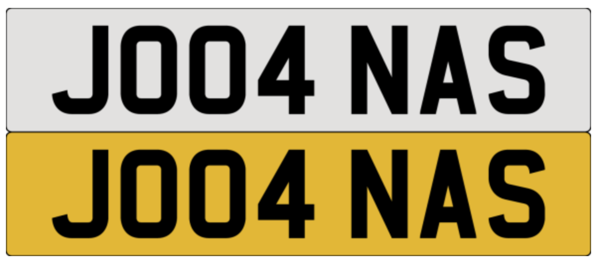 JO04 NAS on DVLA retention, ready to transfer.