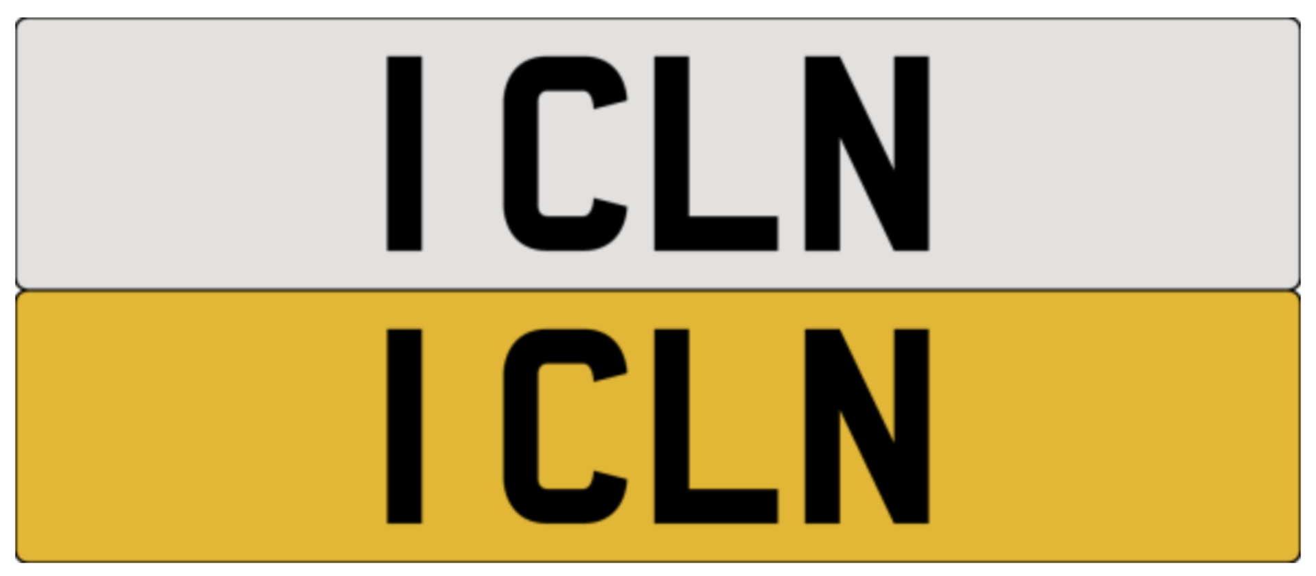 1 CLN on DVLA retention, ready to transfer.