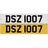 DSZ 1007 on DVLA retention, ready to transfer.