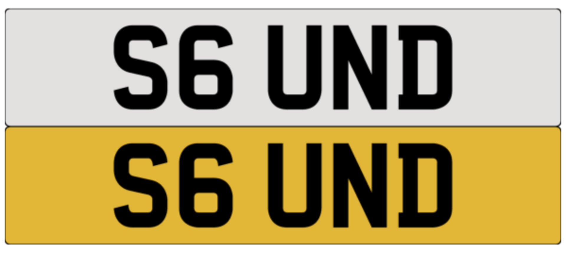 S6 UND on DVLA retention, ready to transfer.