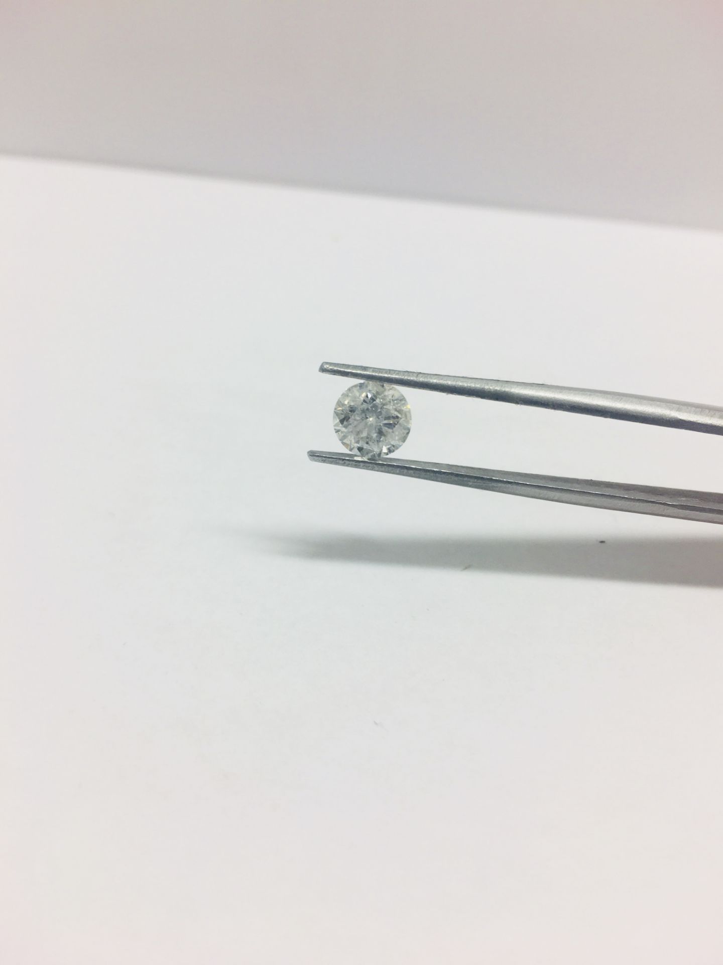 1.18ct brilliant cut diamond,natural untreated,H colour I2 clarity,nice cut - Image 4 of 4