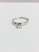 1ct Cushion cut diamond Solitaire Halo style ring,1ct h colour si2 clarity cushion cut diamond,