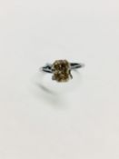 2.27ct Radiant cut diamond,fancy cognac colour ,i1 clarity,good cut and symmetry,.low reserve ,