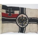 Ww2 Military Style German Imperial Flag Dated 1914