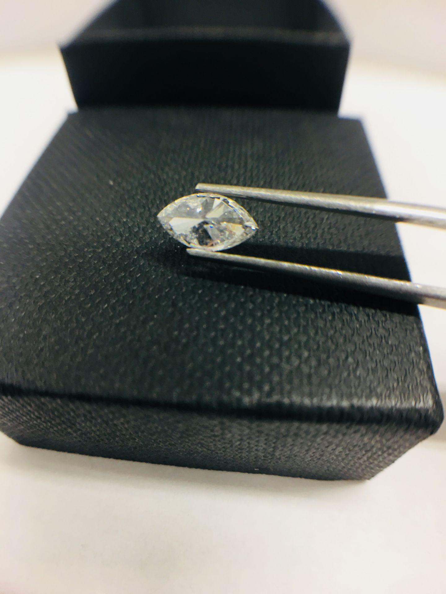 1.01ct Marquis cut Natural Diamond,H colour vs clarity,excellent cut,certificationcan be provided - Image 3 of 3