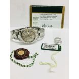 LAdies Rolex oyster perpetual watch,model number 178274,2012 new,box,papers,receipt,condition