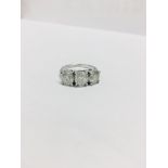 2ct Emrald cut diamond.GIA certification,H colour vs2 clarity,clarity enhanced