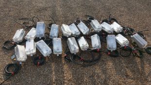 20x Bulkhead lights with scaffold clamps