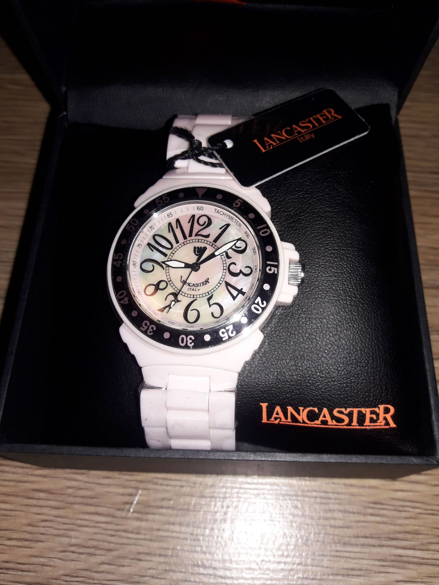 Lancaster ladies watch pink