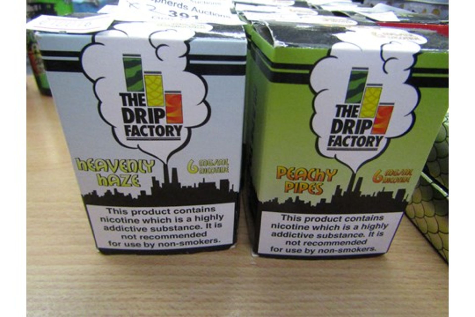 12x BNIB 10ml Bottles the Drip Factory E-Liquid 1X Juicy Gossip Mango & Mandarin E-Liquid - Image 3 of 3