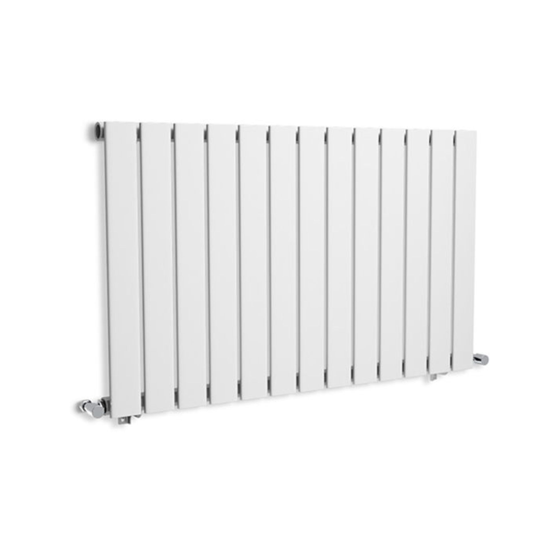 (MW9) 600x980mm White Panel Horizontal Radiator RRP £230.00. Made from low carbon steel with a