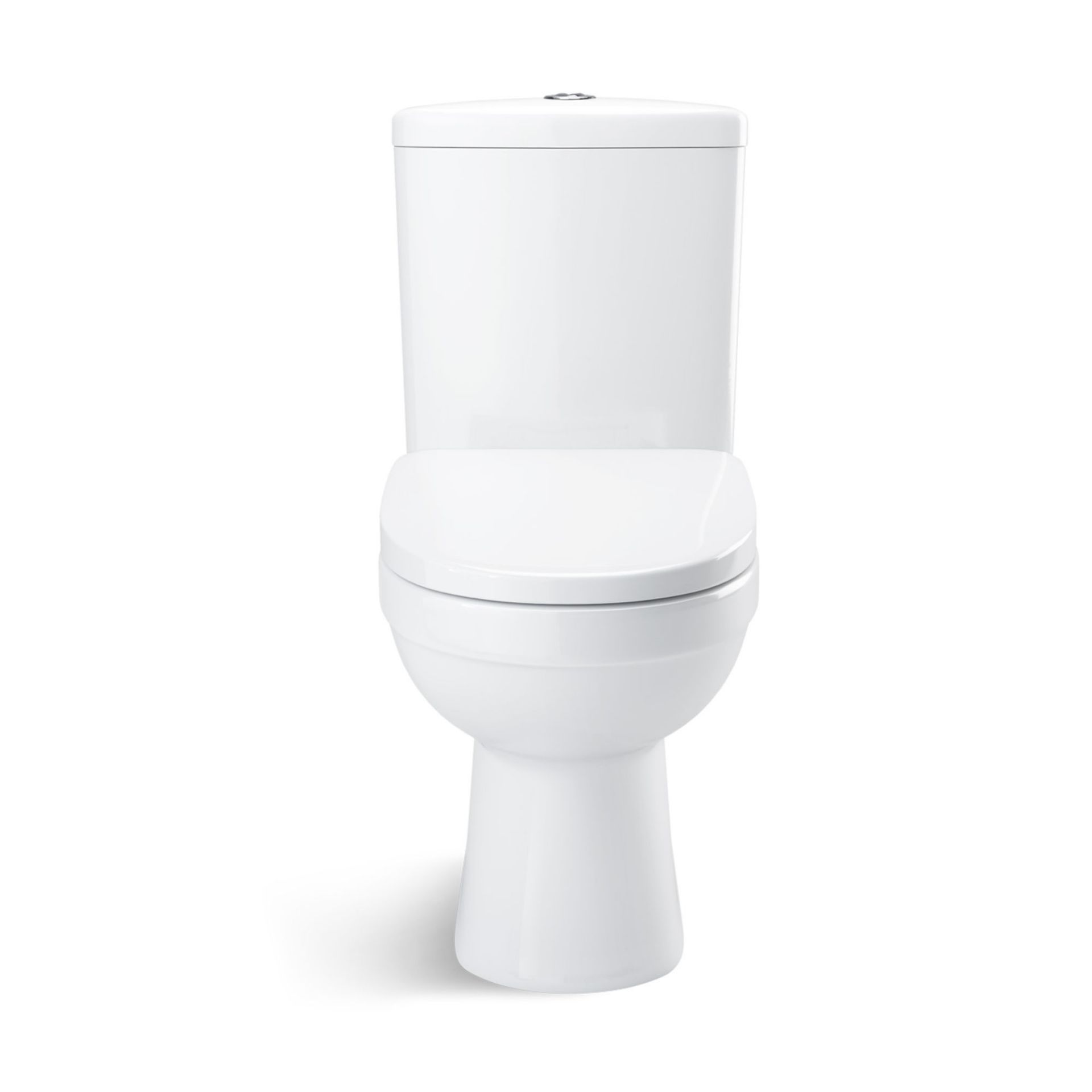 (MW31) Sabrosa II Close Coupled Toilet & Cistern inc Soft Close Seat. Made from White Vitreous China - Image 3 of 4