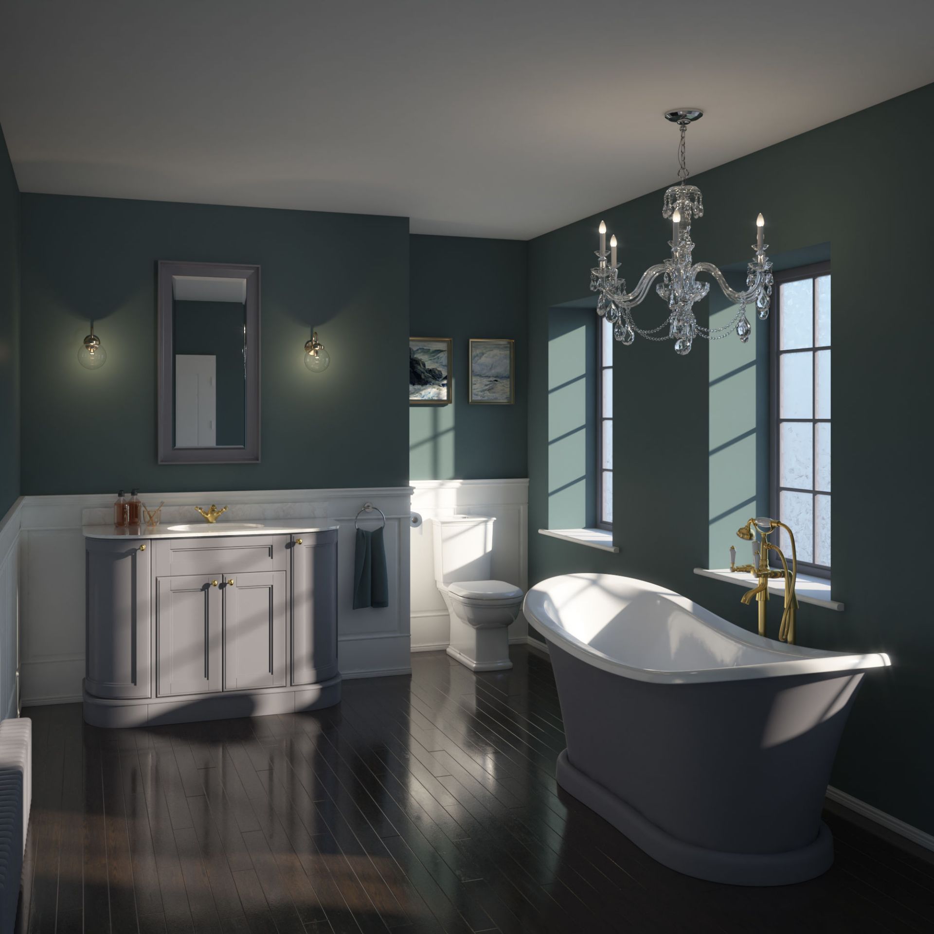 (MW30) RAK Washington Close Coupled Toilet Traditional design creates a statement piece for your - Image 4 of 4