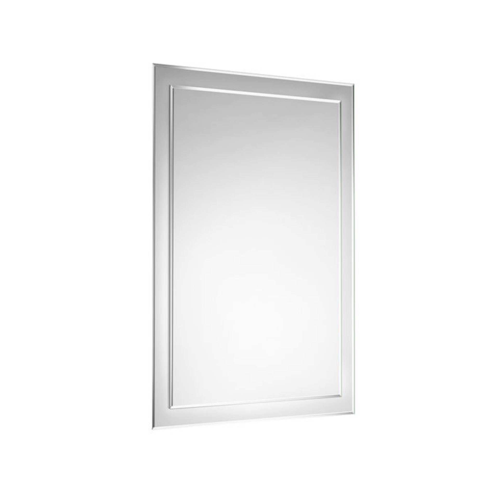 (KR189) 500x700mm Bevel Mirror . Comes fully assembled for added convenience Versatile with a choice