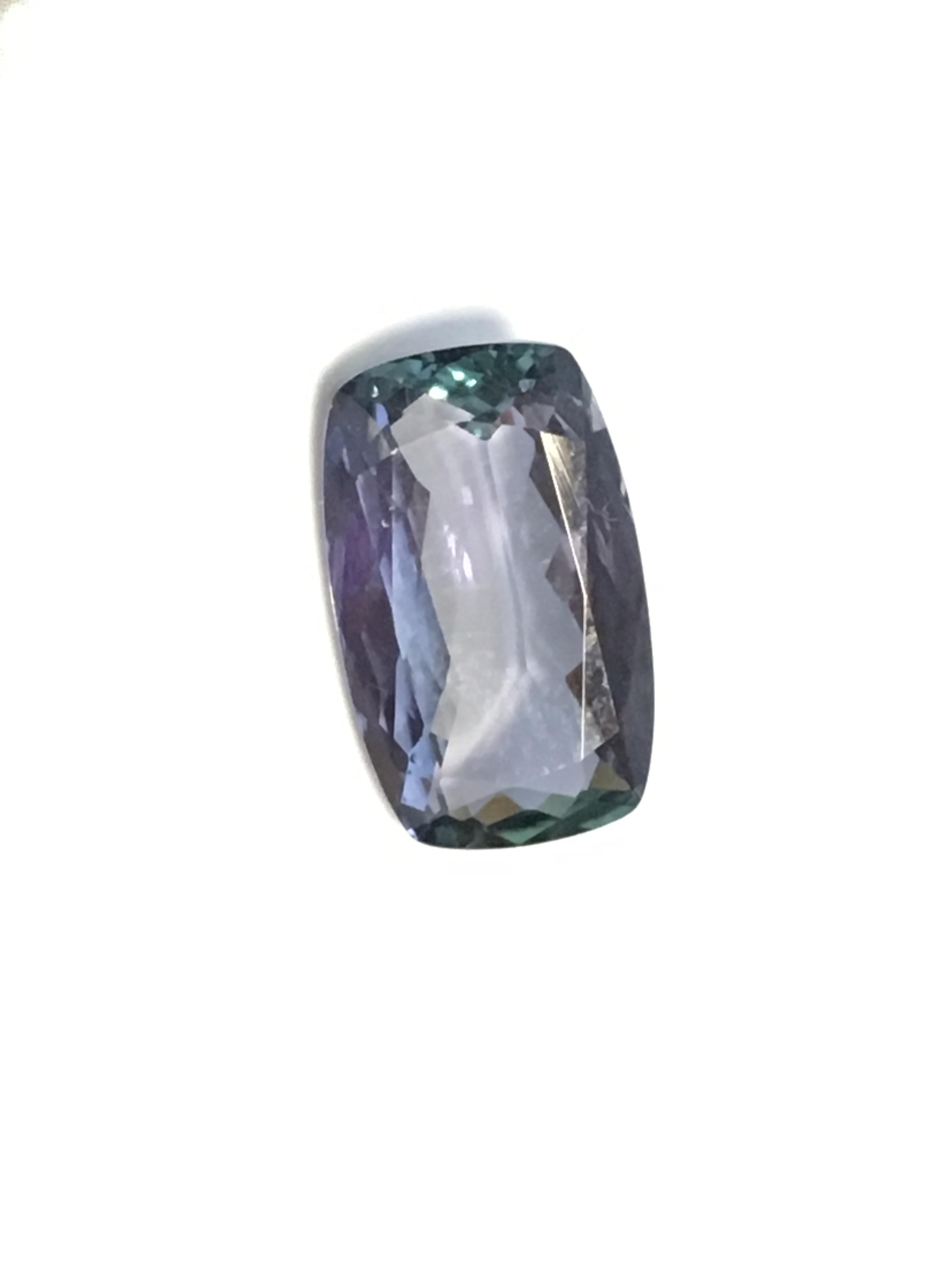 7.43ct Natural Tanzanite with GIA Certificate