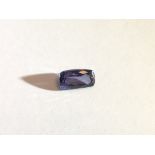 3.20ct Natural Tanzanite with IGI Certificate