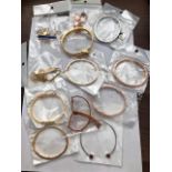 12 x mixed design fashion jewellery bracelets