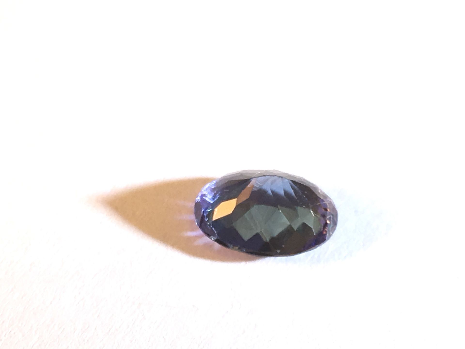 1.69ct Natural Tanzanite with IGI Certificate - Image 3 of 4