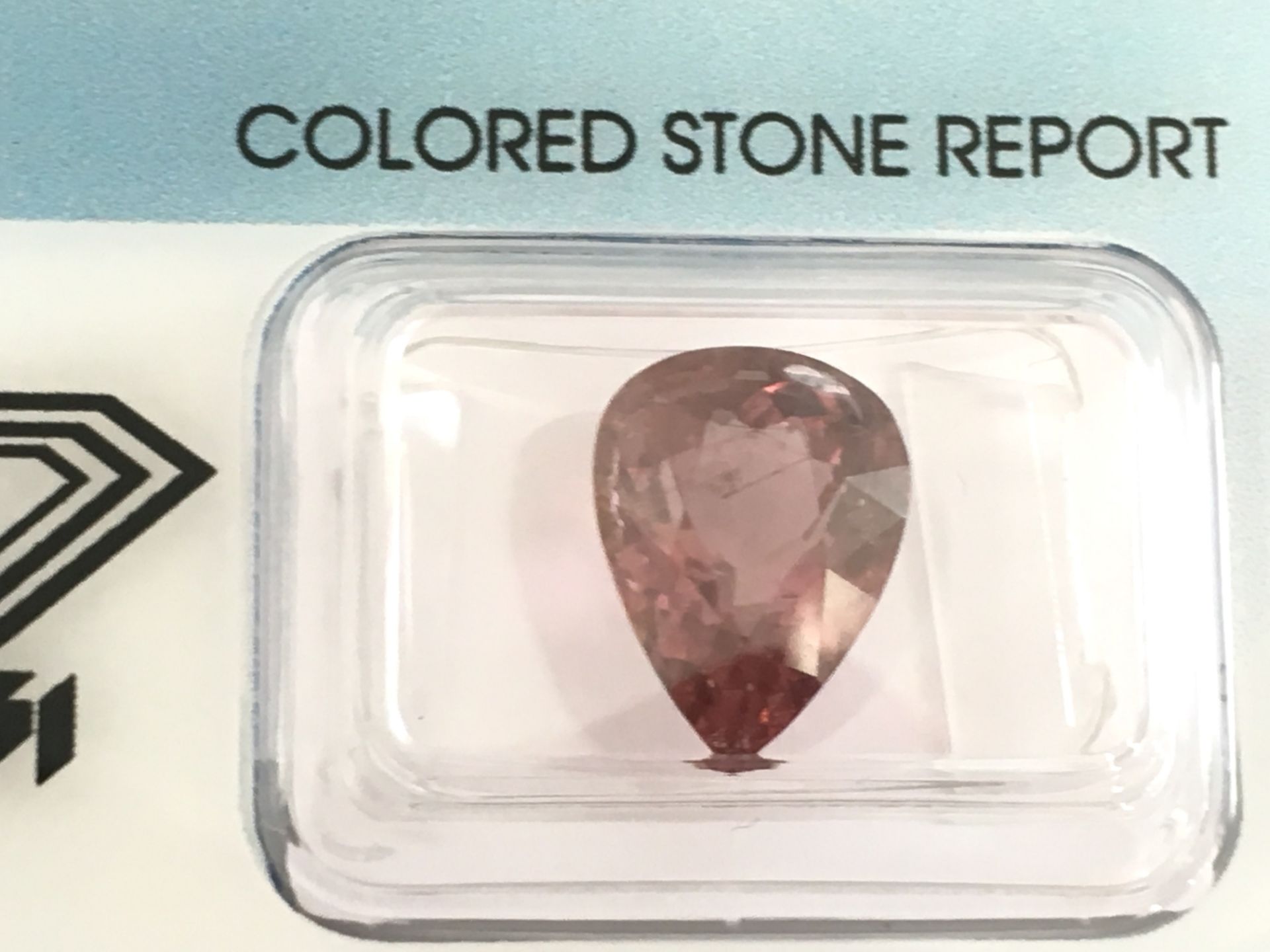 4.61ct Natural Rubellite with IGI Certificate